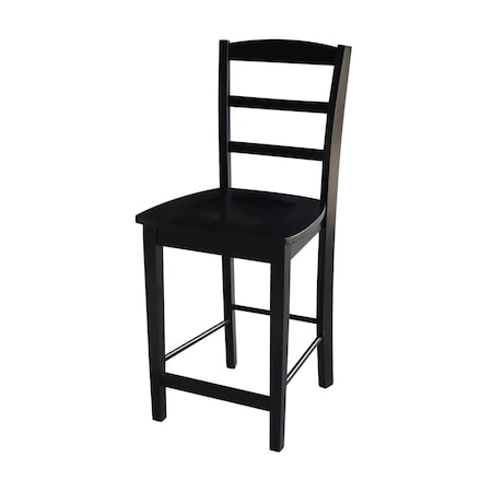 Whitewood Industries Solid Wood Madrid Counter Height Dining Stool - 24" Seat Height S46-402